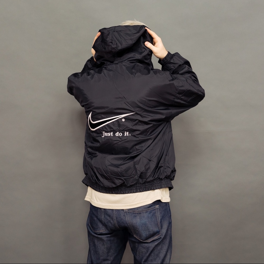 Vintage 90s just do it Nike swoosh bomber jacket